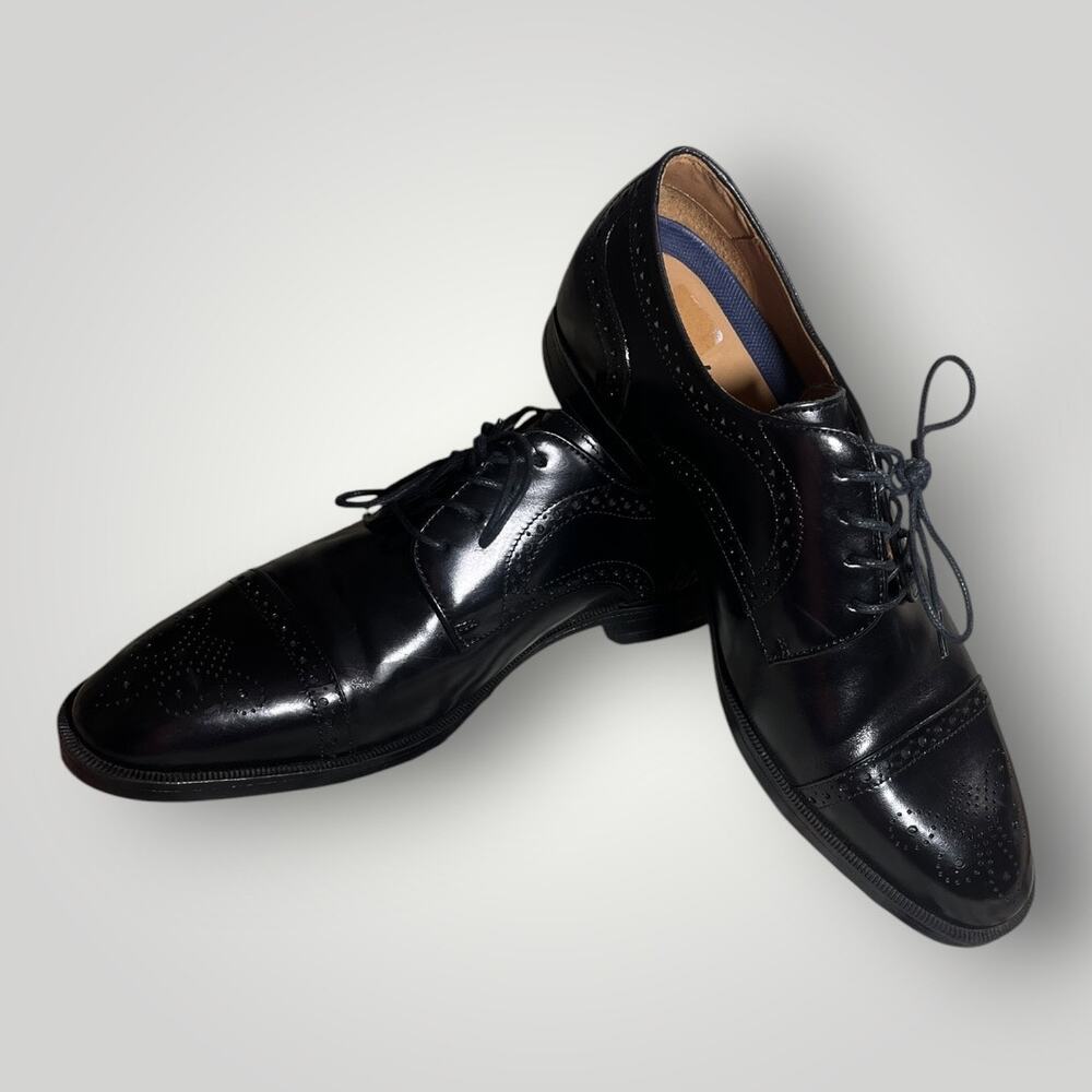 Flag Ltd Nappa Glove FX Lite w/innogel Leather Oxfords Black Men's 8.5 NWOB